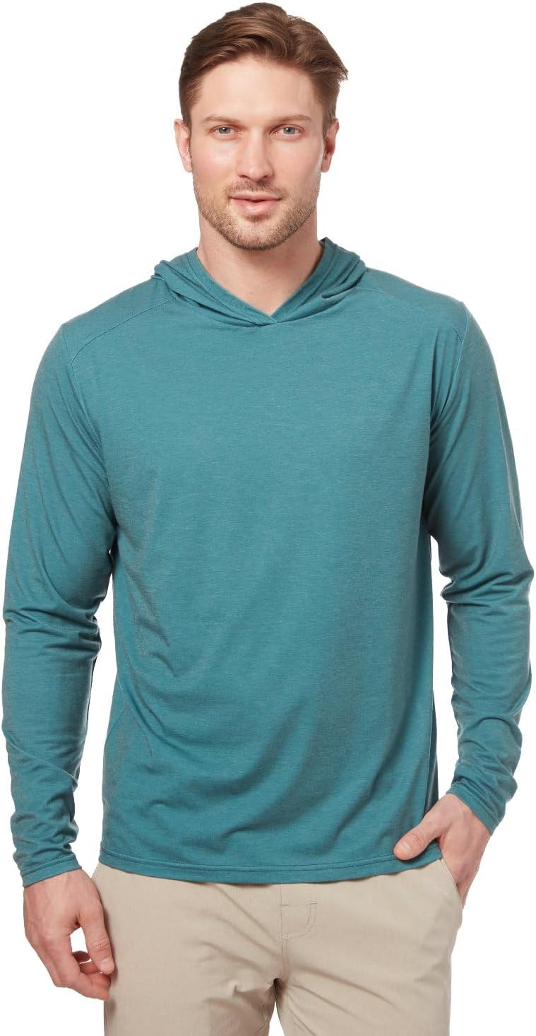 Fair Harbor The SeaBreeze Hoodie –– Men's Classic Lightweight Hoodie –– Incredibly Soft and Breathable, UPF 50 - Image 4