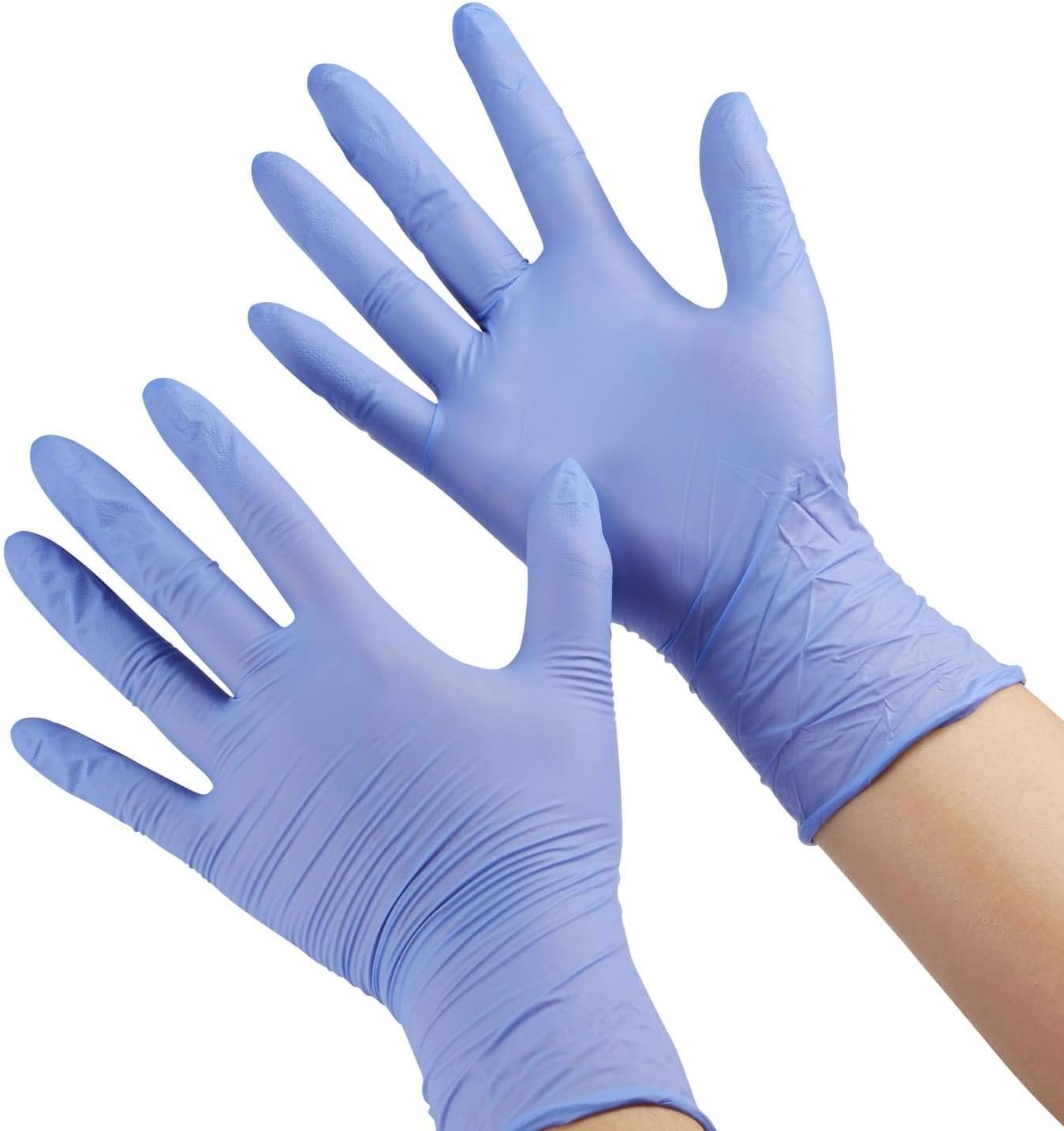 Kids Gloves Disposable, Nitrile Gloves for 4-10 Years - Latex Free, Food Grade, Powder Free - for Crafting, Cooking, Cleaning - 100 PCS Purple