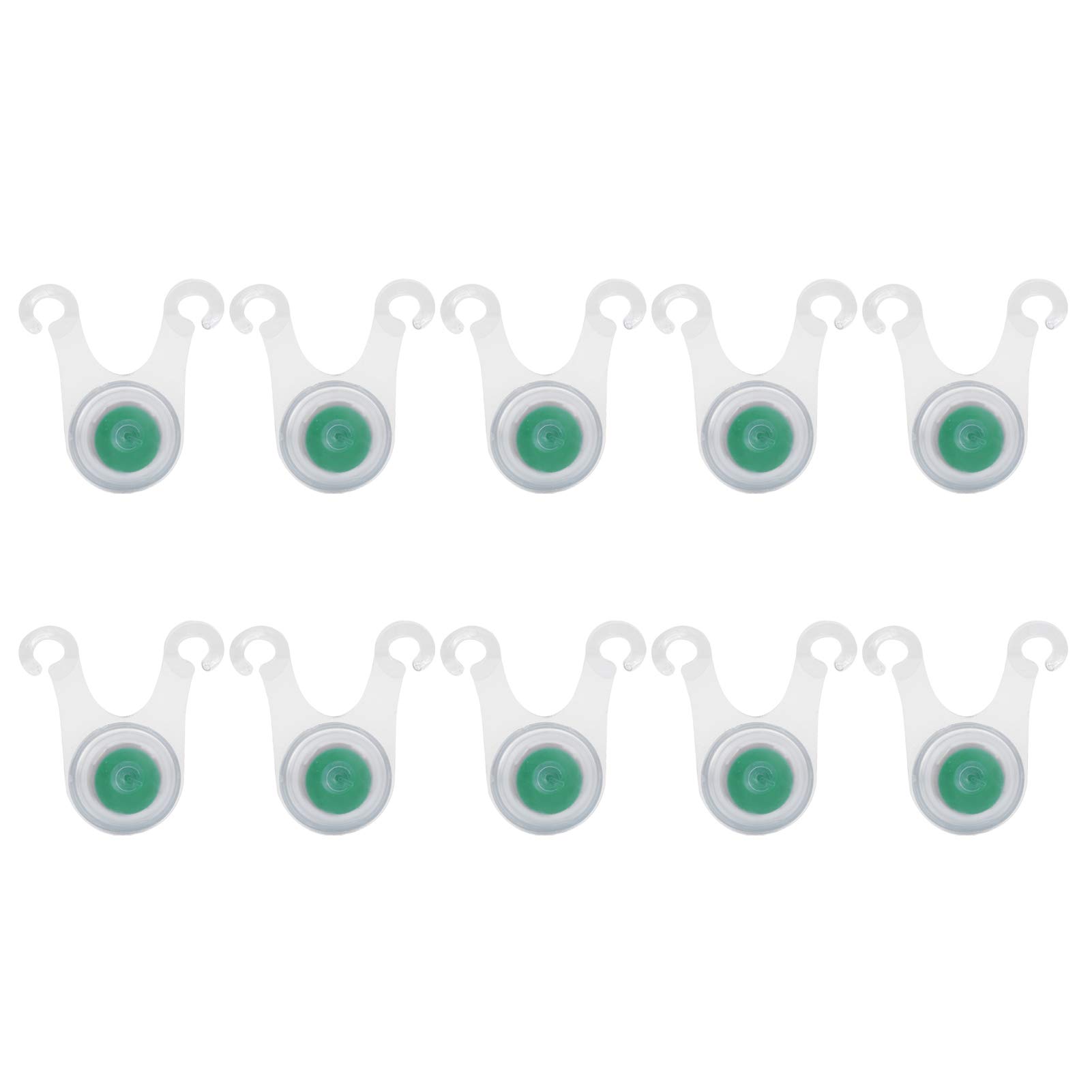 Keenso Green Led Camping Rope Light, Portable Silicone Illumination Outdoor String Lights Durable Flexible Warning Guard For Campers Hikers Emergency Events Outdoor Adventures Festivals