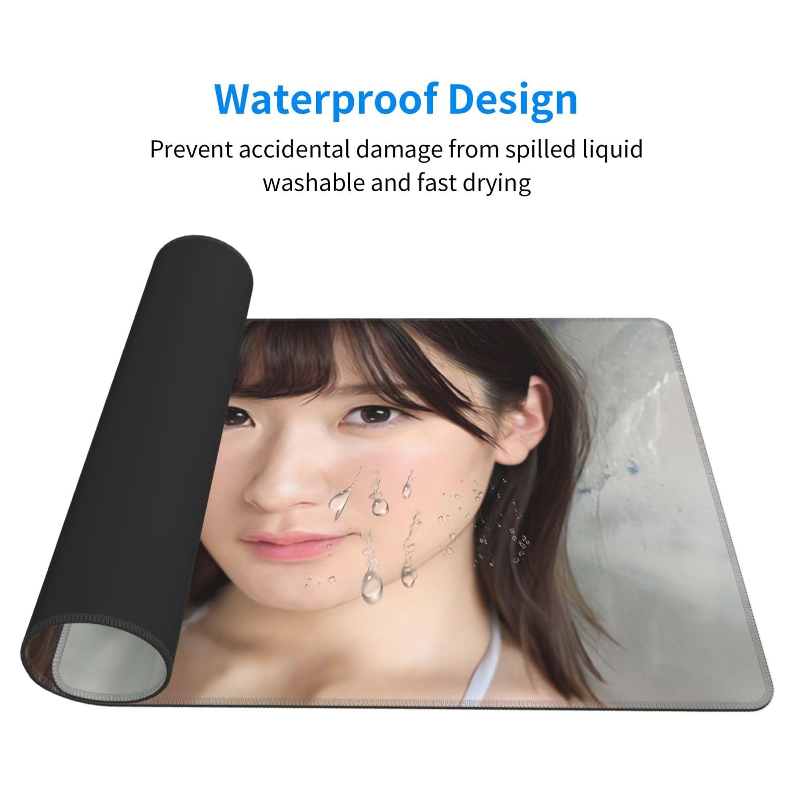 Amazon.co.jp：人気 鷲尾めい (7) 個性 テーブルマット 防水 滑り止め