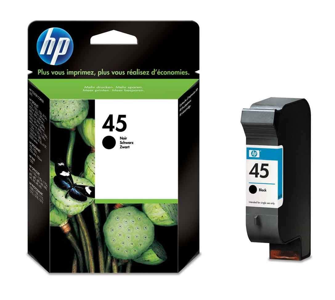 HP 45 - 51645A - Inktcartridge / Zwart (42 ml)