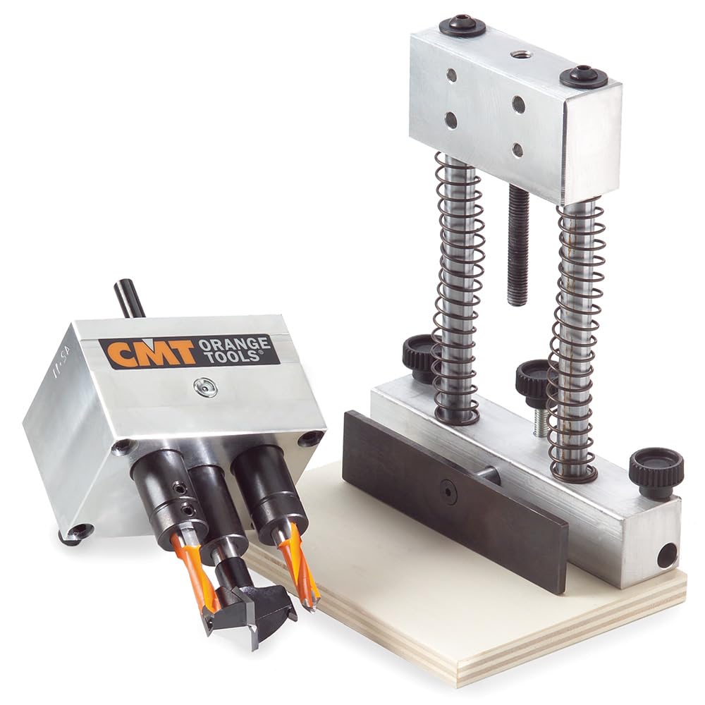 CMT Orange Tools CMT333 - Base para sistema de taladro manual de bisagras (Sistema universal para el taladro de bisagras)