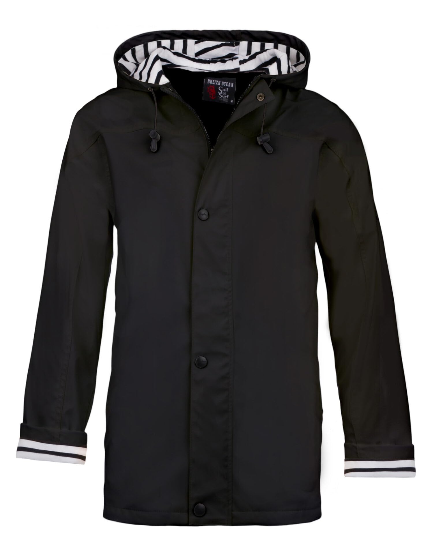 Breizh Ocean - Ciré Imperméable Chaud intérieur Polaire Mixte - du XS au 4XL - Création Française ARTIC - Manteau Femme Hiver ou Manteau Homme Hiver - Grande taille disponible