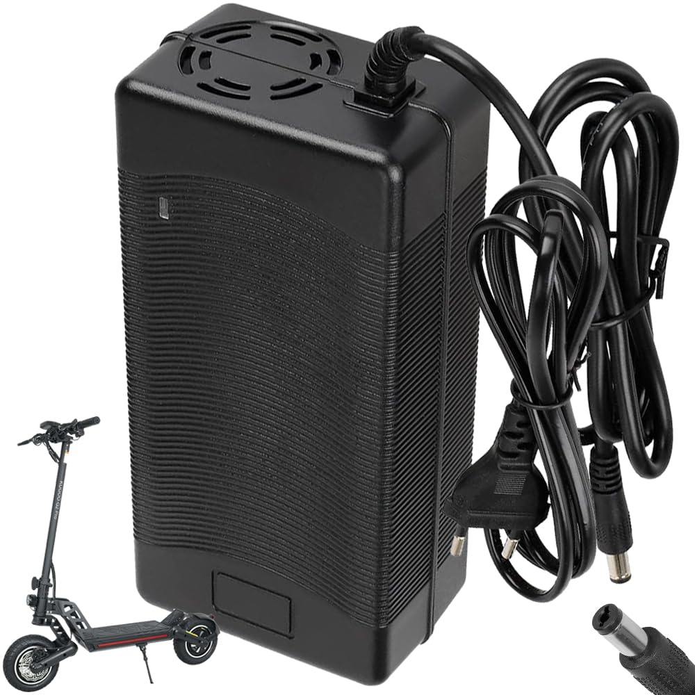 54.6V 2A Battery Charger for KUGOO G2 Pro, Kugoo G1, Soflow SO4 Pro, VMAX VX2 Pro/ST Electric Scooter, Cyrusher XF690 Maxs, Bird Electric Bike Power Supply 48V AC-image-14