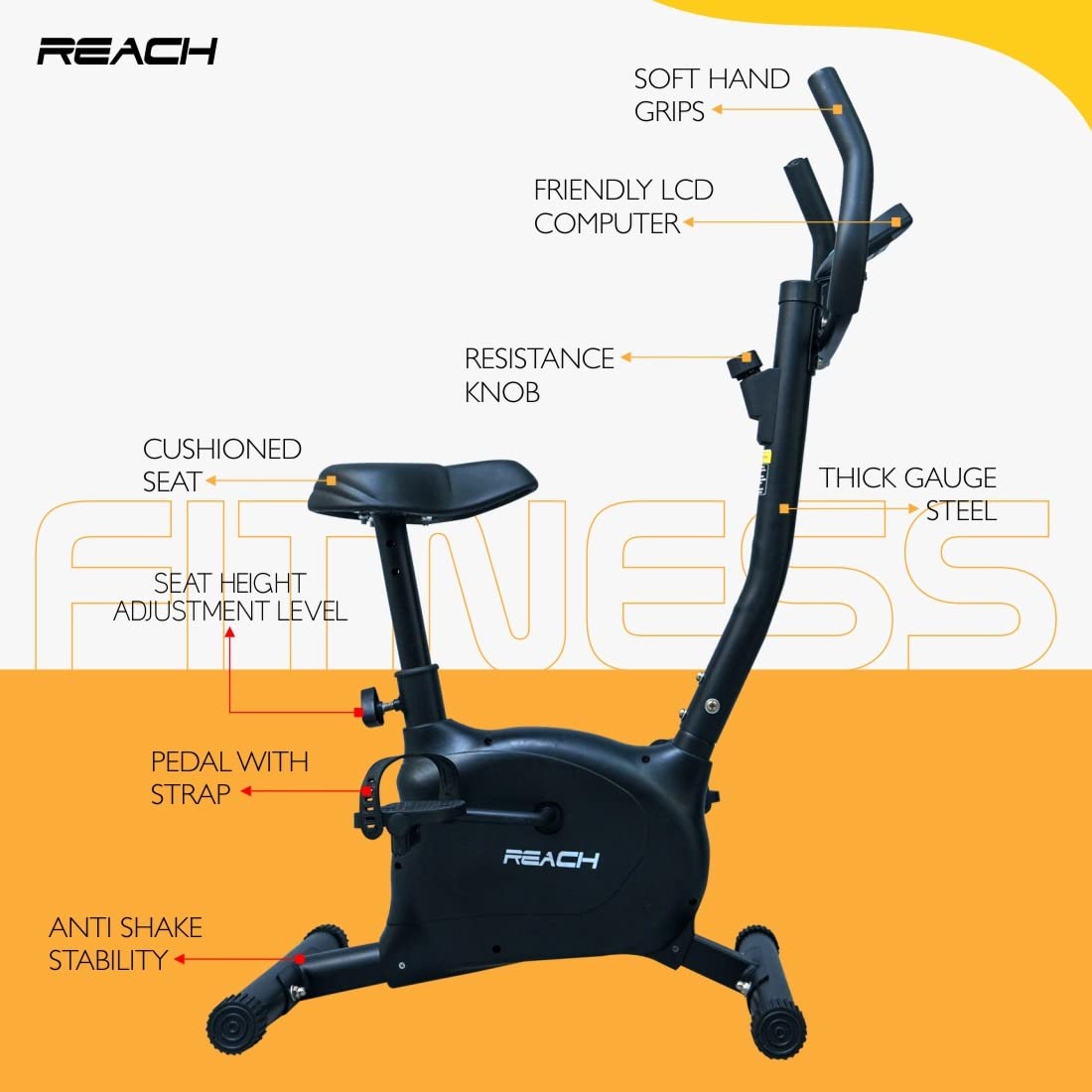 10 Best Upright Bikes For Home In India Upright Exercise Bike True