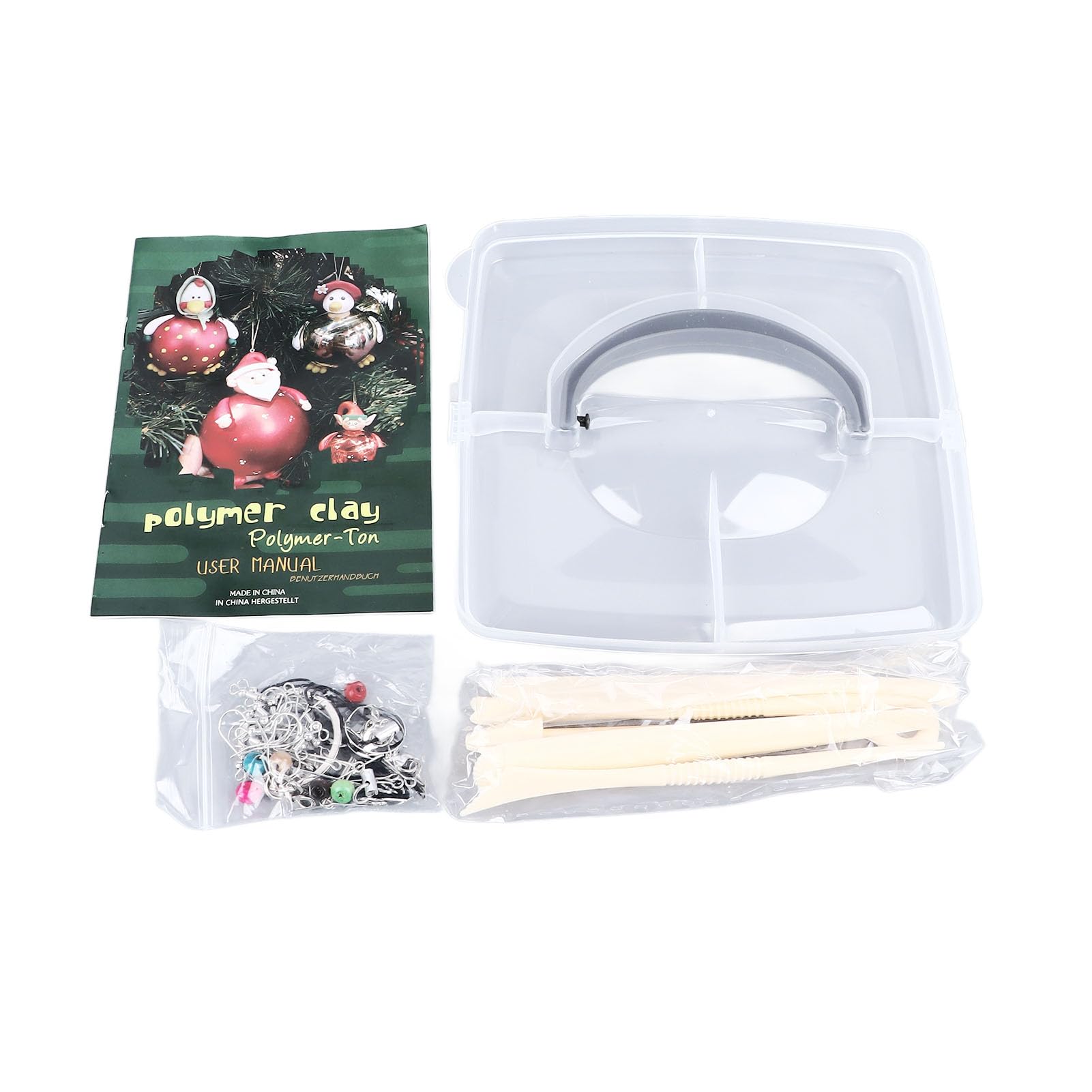 50 Colores Juego de Arcilla para Modelar, Kit Inicial de Arcilla Polimérica Segura y Ecológica, Ideal para Niños +3 Años, con 5 Herramientas y Caja de Almacenamiento