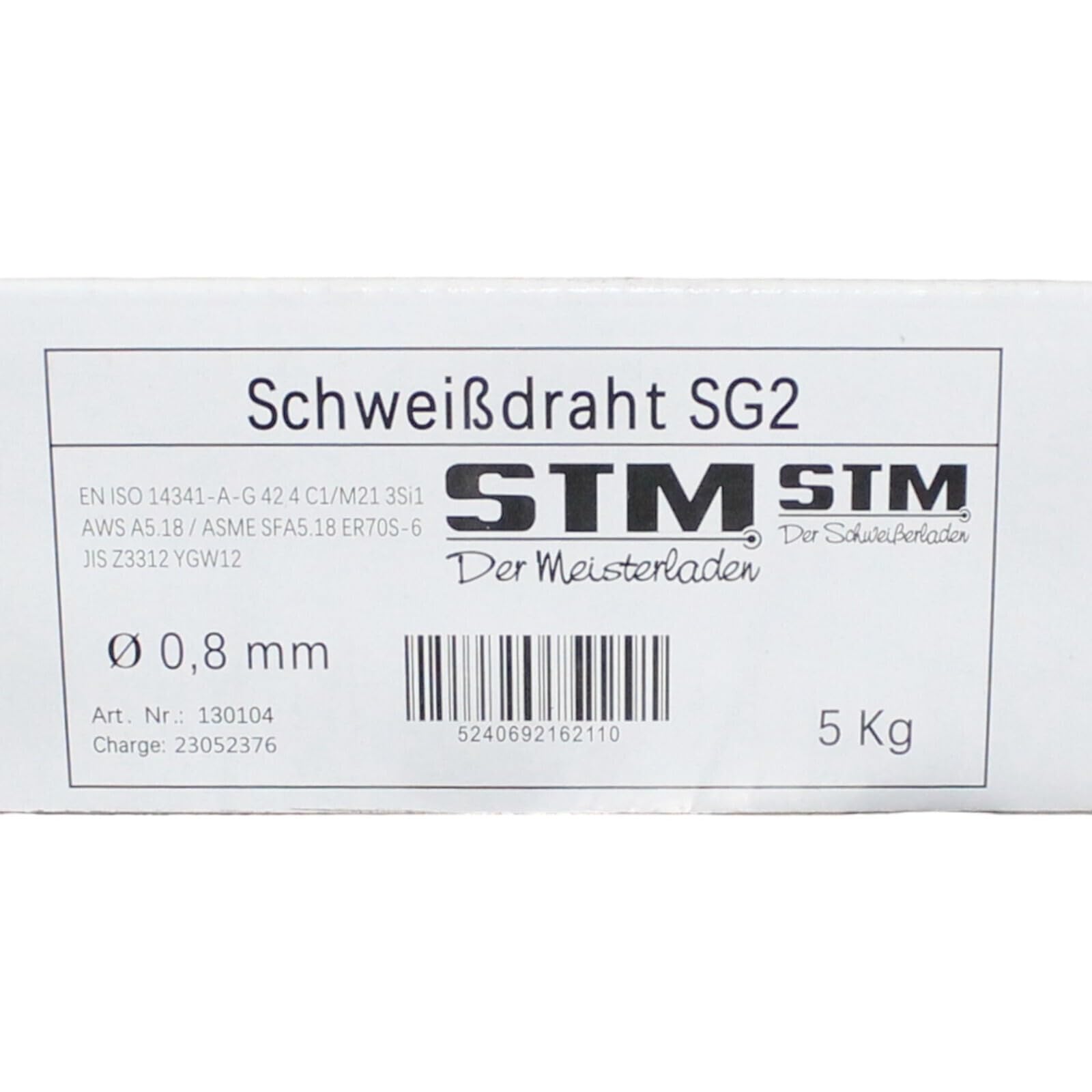 Drut spawalniczy SG2 stal miedziowana Ø 0,8 lub 1,0 mm CO2 G3Si1 MIG MAG (0,8 mm)