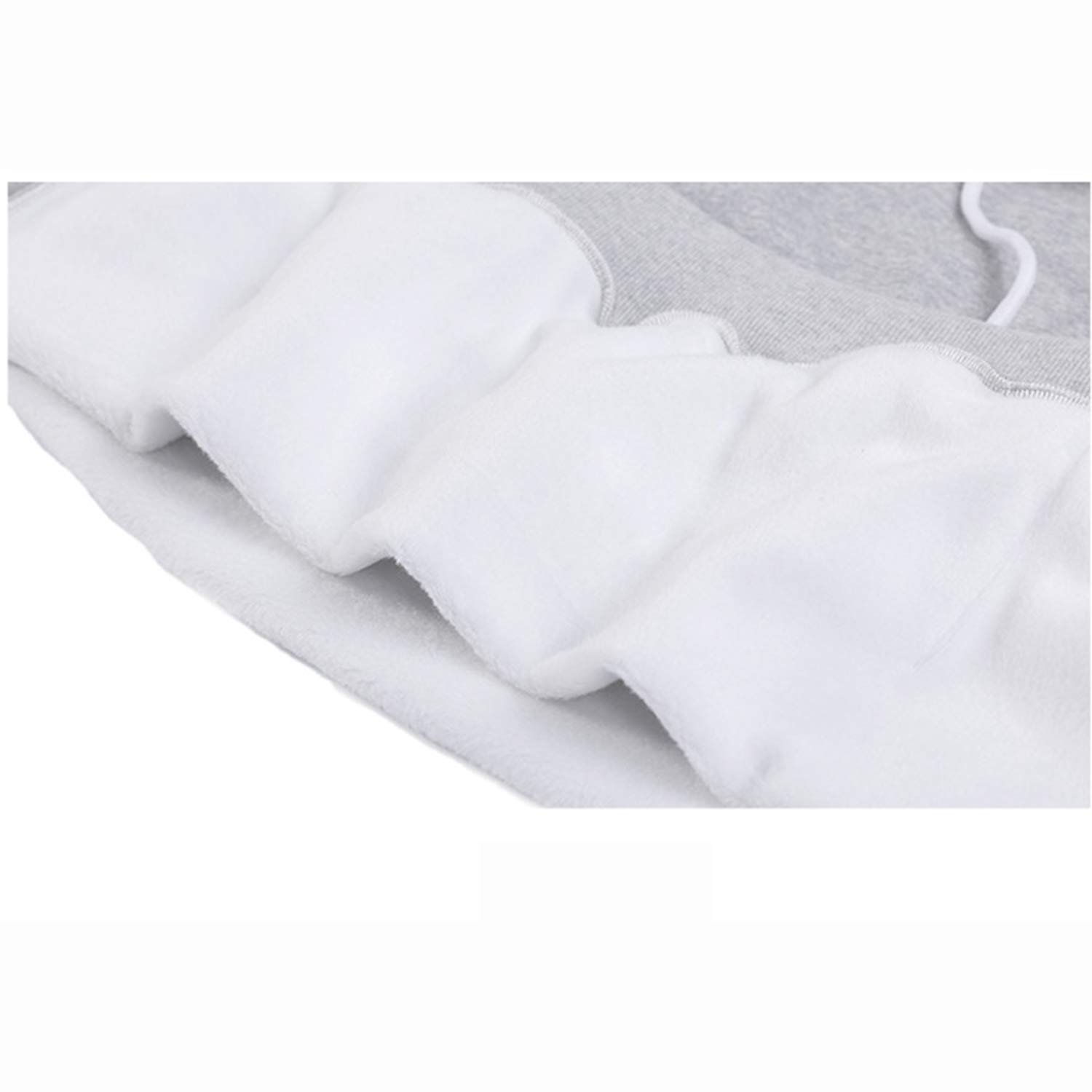 Felpa con Cappuccio Stampata in Cotone per Bambina, Giacca con Rivestimento in Tinta Unita di Colore Moda, Felpe in Pile