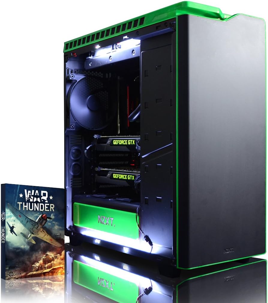 VIBOX Legend 36 Gaming PC 4.0GHz Intel i7 8Core CPU, 2x GTX 1080 GPU