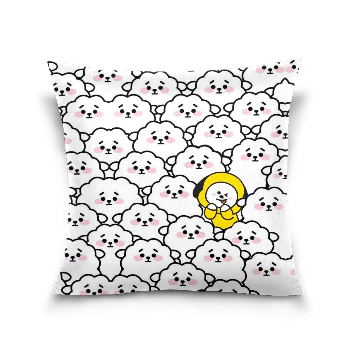 Amazon.co.jp: Bts 防弾少年団 Bt21 クッションカバー 正方形