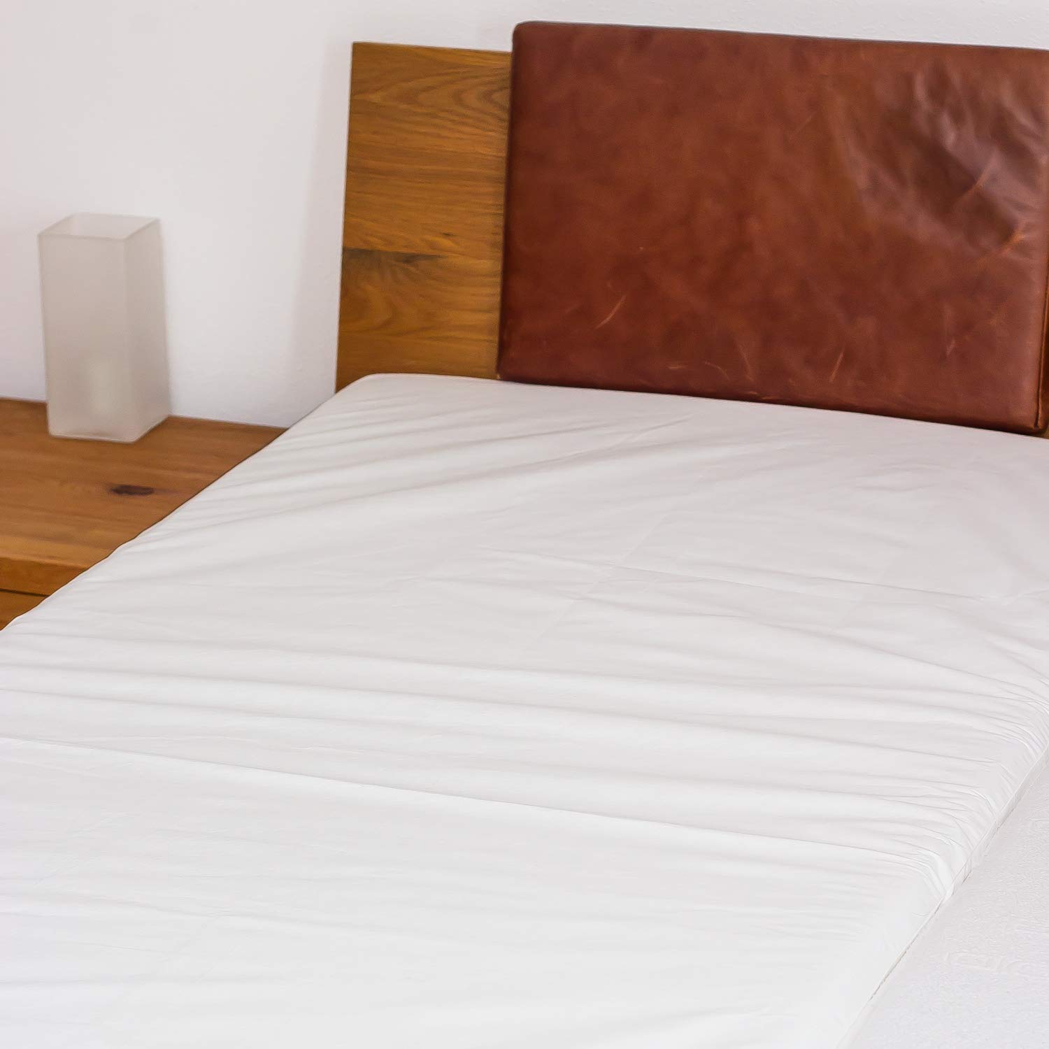 alfdaProtectSLEEP Evolon Spannbezug 200 x 200 x 21-25 cm | allergen- und milbendicht, Evolon Material