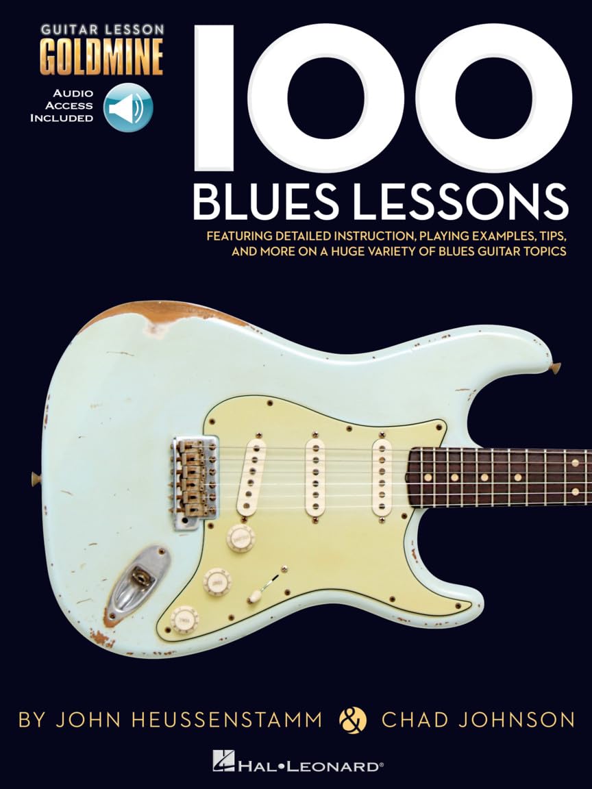 100 Blues Lessons: Guitar Lesson Goldmine: Guitar Lesson Goldmine Series