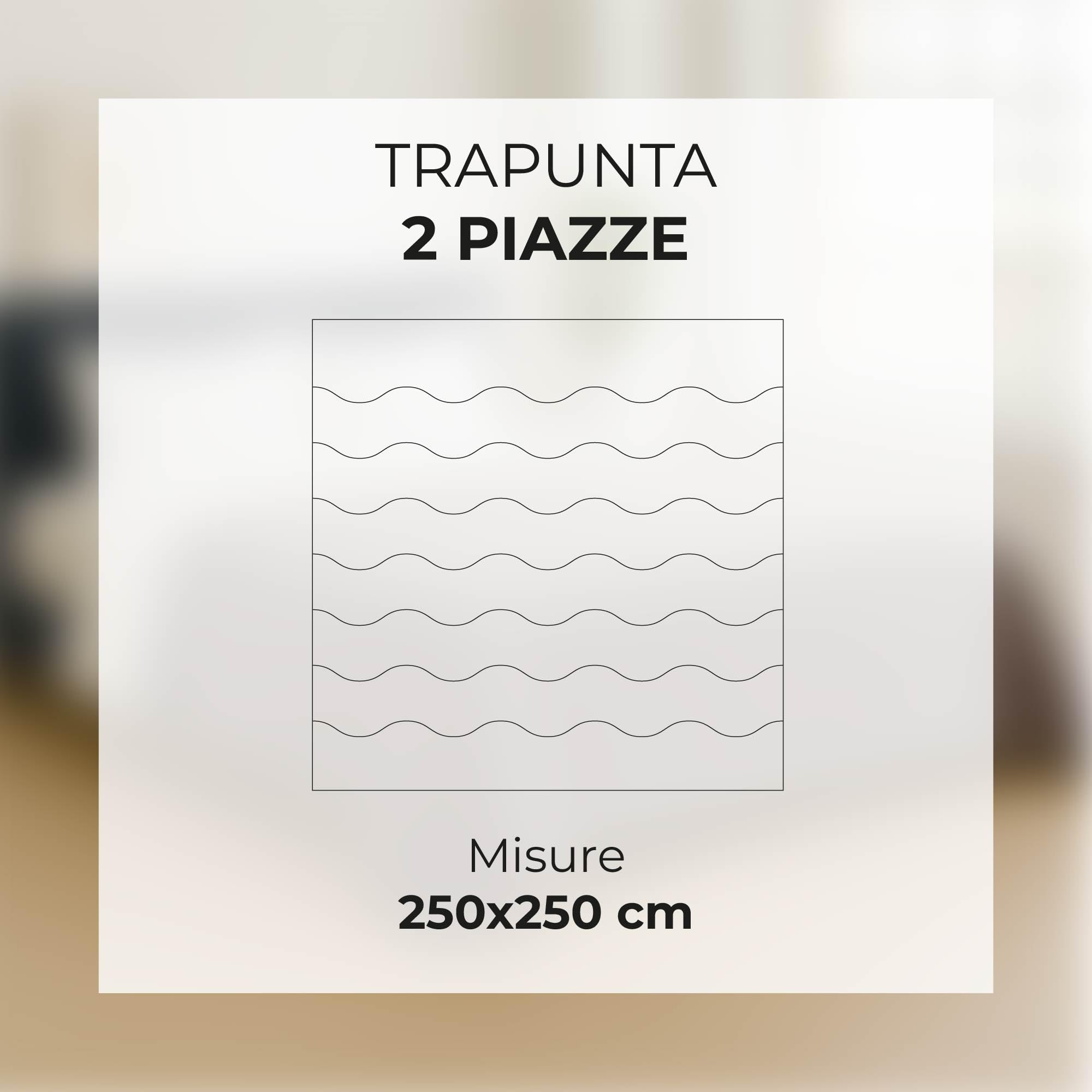 IlGruppone Trapunta Matrimoniale Velluto Retro in Microfibra Made in italy Piumone Invernale Effetto Piuma 560 Gr/mq Piumino Caldo Due Piazze Inverno Coperta Duck Friendly - Matrimoniale - Panna
