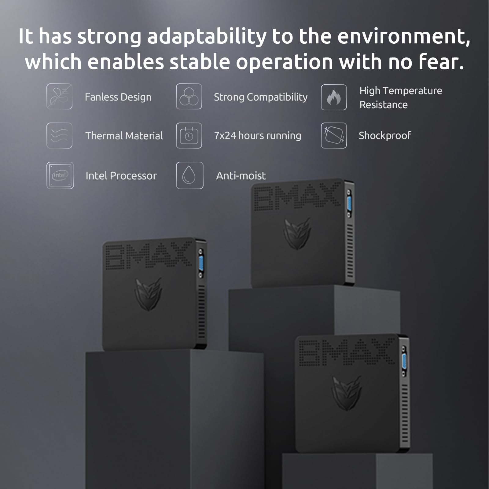 Bmax B1 Pro Mini PC Intel Gemini Lake N4000 (até 2,6 GHz) 8GB