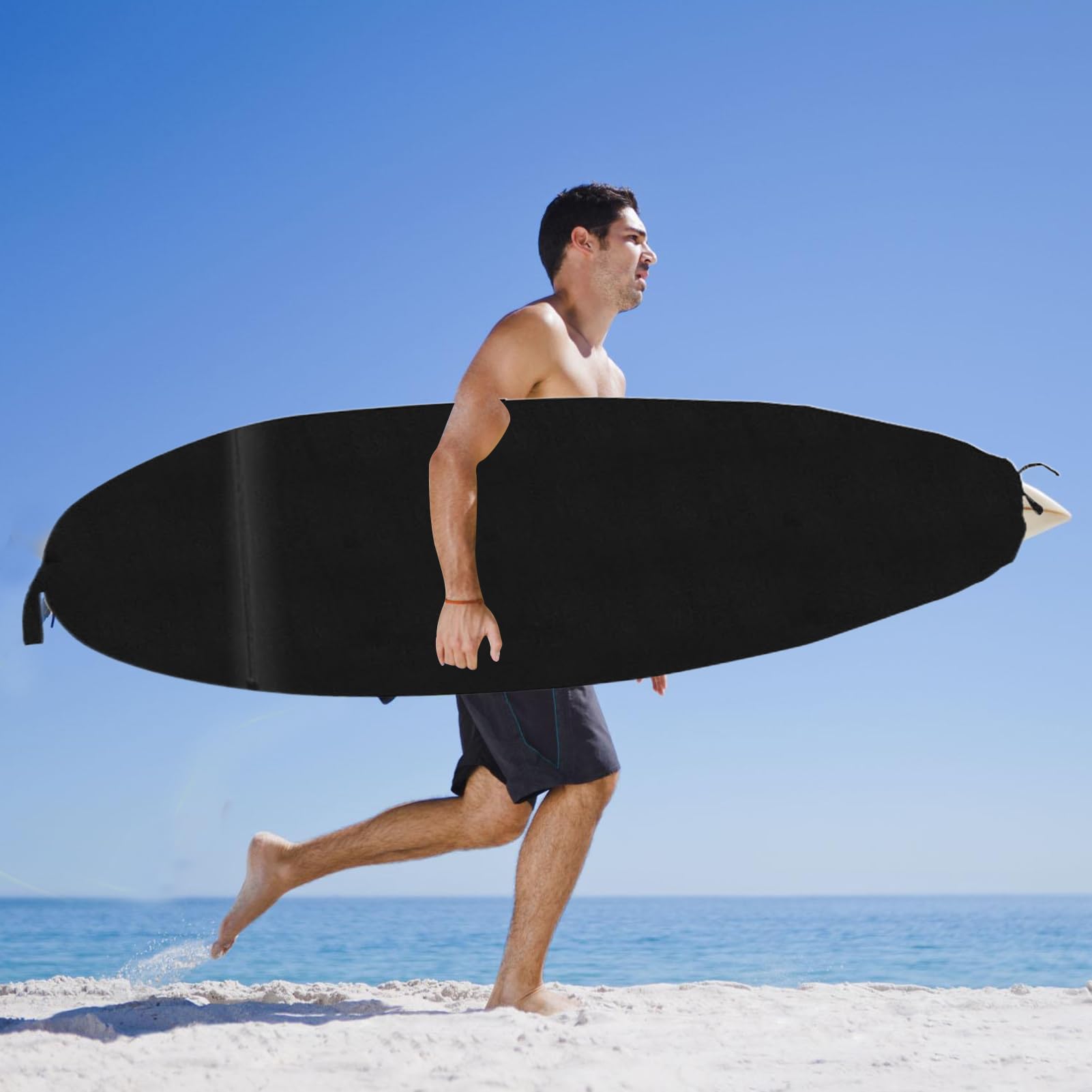 Generico Borsa per Surf | Copertura per Tavola - Borsa Trasporto Con Cordino Unisex Per Surf E Bodyboard