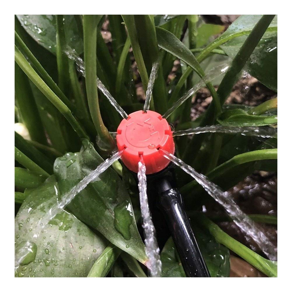 Equipos de riego automático Red de Agua de la Boquilla Ajustable de riego del jardín Gotero riego rociador Boquilla for el Invernadero 150pcs Jardín Planta de riego
