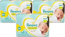 Kit Fraldas Pampers Confort Sec RN - 108 Unidades