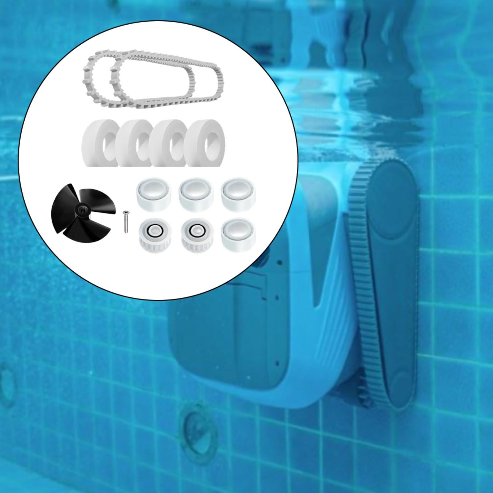 9995266-R1 998506-r2 6101611-r4 3884997-R6 Kit de poulie à courroie pour nettoyeur de piscine Dolphin N CC Plus M200 M400 M500 DX6 pour PREMIER pour Active Wave pour PROWLER