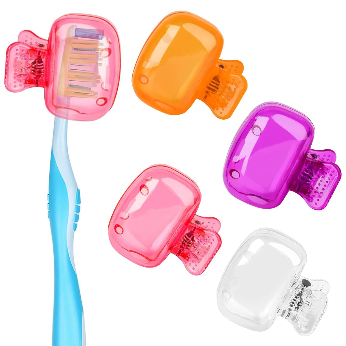 HANNEA® 4Pcs Toothbrush Cap Toothbrush Hygiene Dustproof Cap Clip Travel Toothbrush Head Protector Cap Universal 1.8 Toothbrush Cap Toothbrush Head Protector Cap for Kids Toothbrush (B0D5B2Y248) Amazon Price History, Amazon Price Tracker