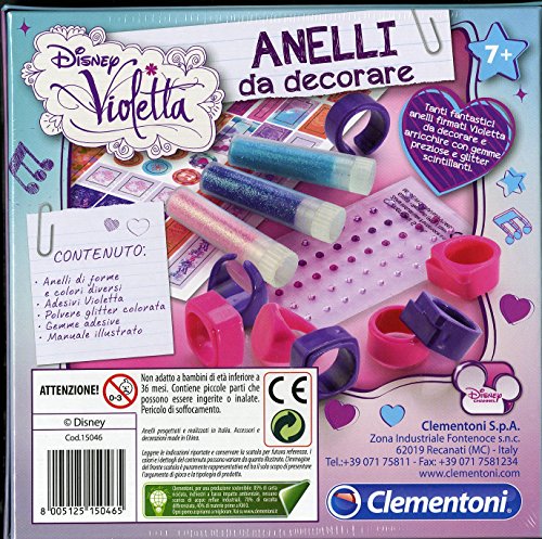 Clementoni 15046 - Violetta Anelli da Decorare