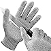 nicokin 1 Paar - Schnittschutzhandschuhe - Level 5 Schutz,Schnittfeste handschuhe,Küchenhandschuhe,Gartenhandschuhe,Maschinenwaschbar (M)