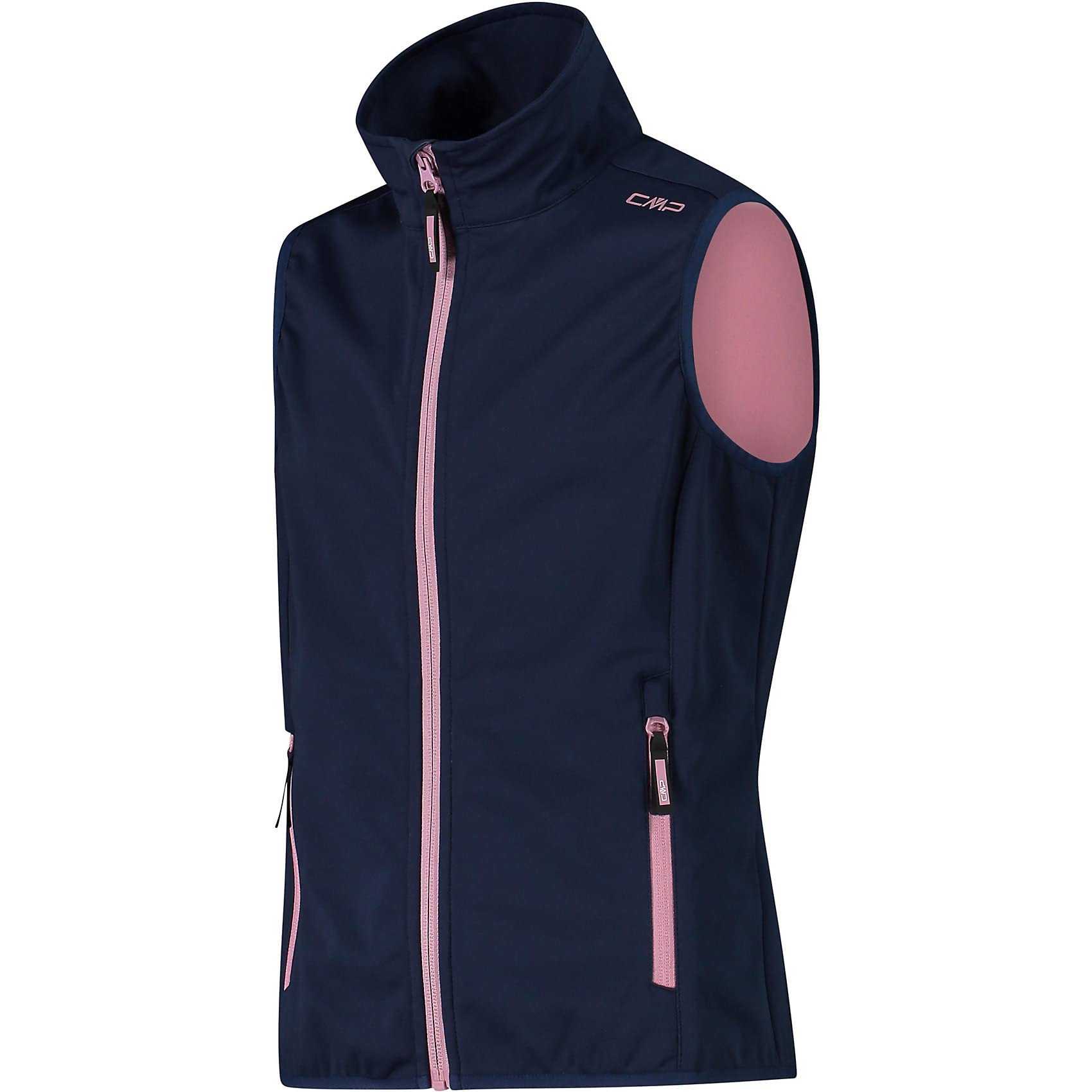CMP Gilet Girls Softshell, blue-fard, EU 140
