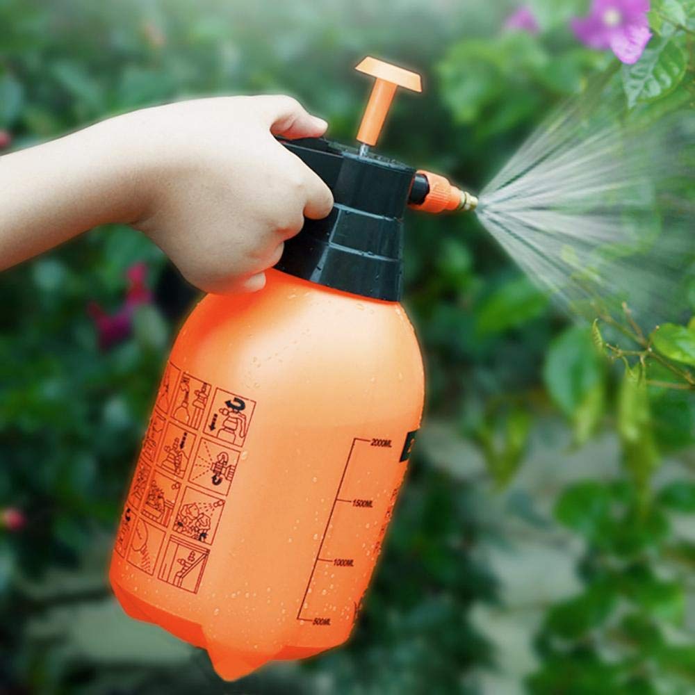Gnexin Garden Pump Pressure Sprayer Lawn Sprinkler Water Mister Spray Bottle for Herbicides, Pesticides, Fertilizers, Plants Flowers 2 Litter Capacity -Spray Bottle Plant Water (Multicolour) (B09F3PJVRN) Amazon Price History, Amazon Price Tracker