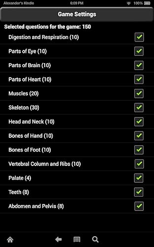 Anatomy Quiz