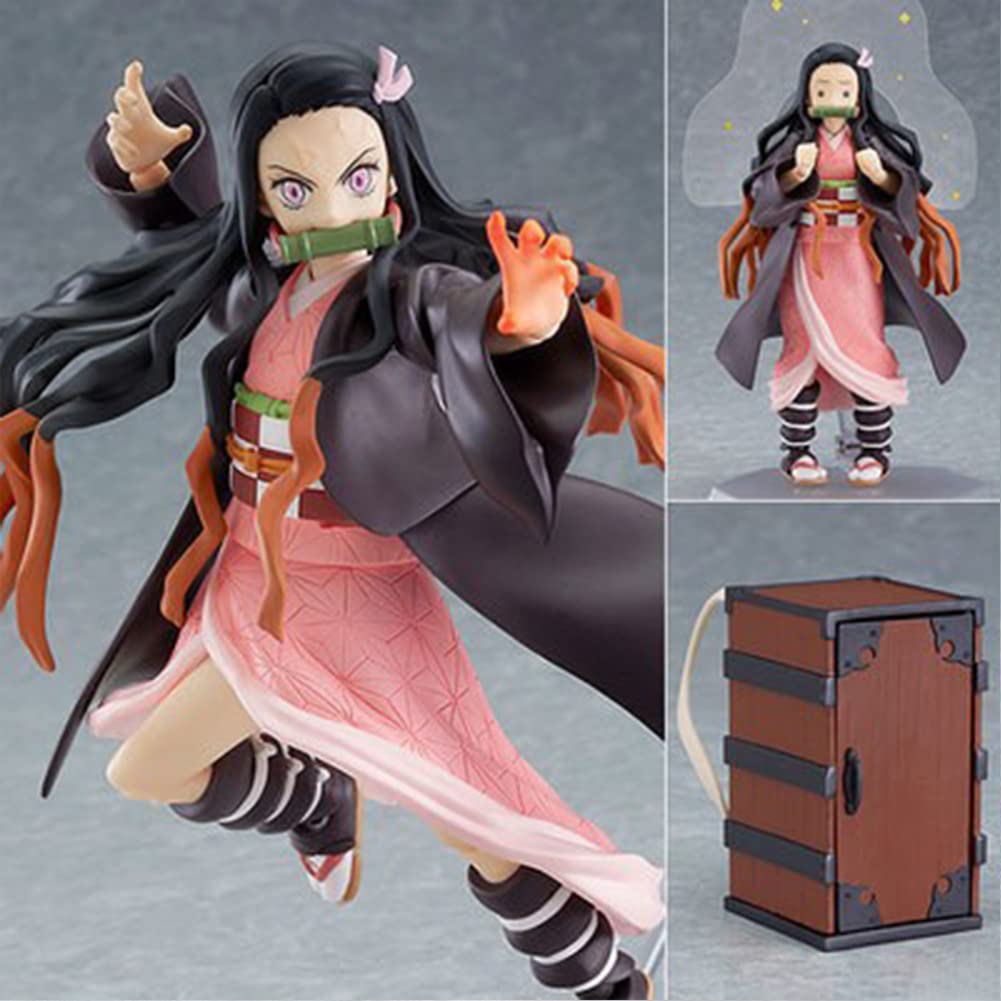 Kamado Nezuko & Tanjiro Anime Figuren Aus PVC – Detailreiche Sammlerstücke Für Desktop & Regal