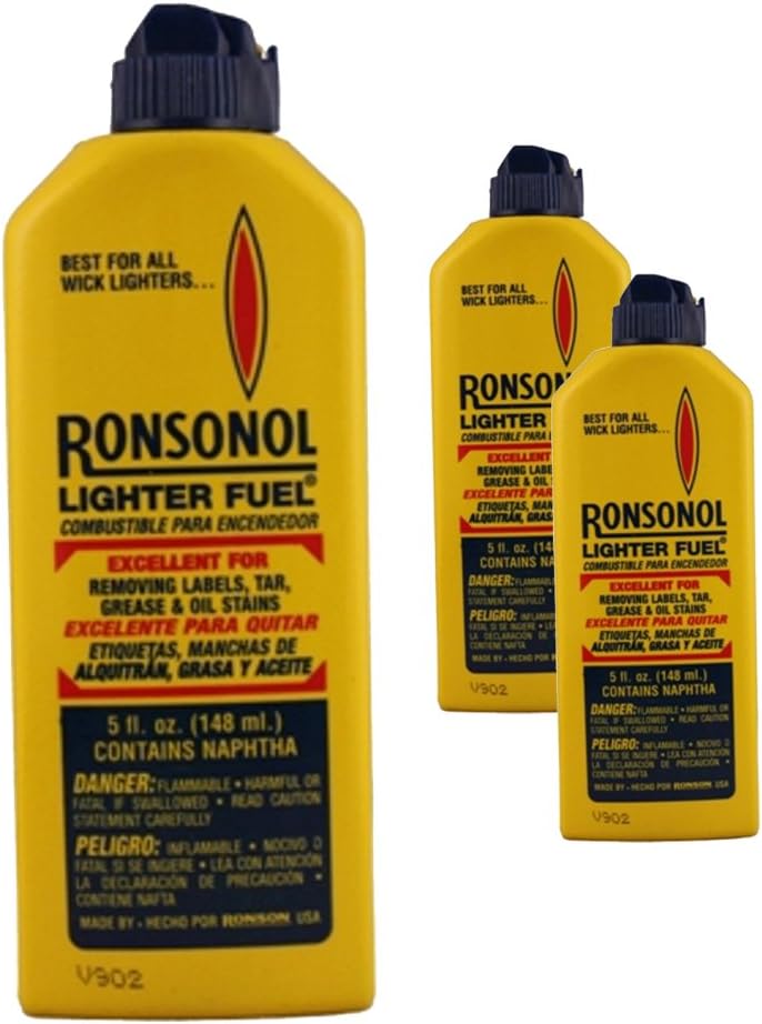 Ronsonol Lighter Fuel 5oz 3pcs by Ronson Amazon.ca Health & Personal