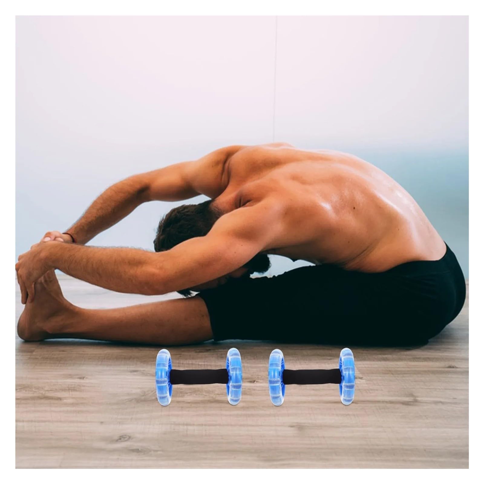 Rotella Addominali Dispositivo for il fitness con rulli addominali