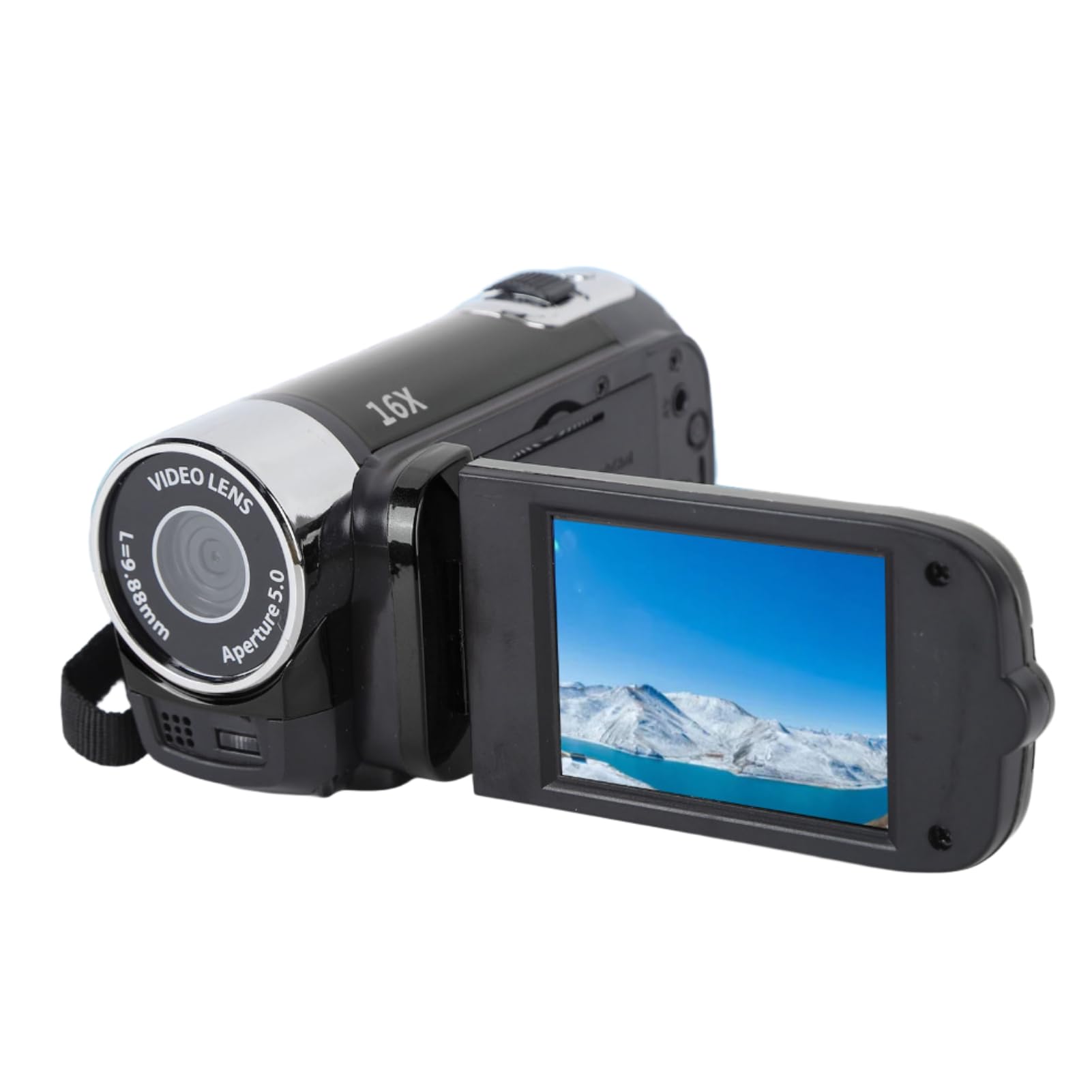 Annadue 4K Video Camera, 48MP DV Camcorder with 2.7in TFT Rotatable Screen, 16x Digital Zoom, 4K Camera for Vlogging