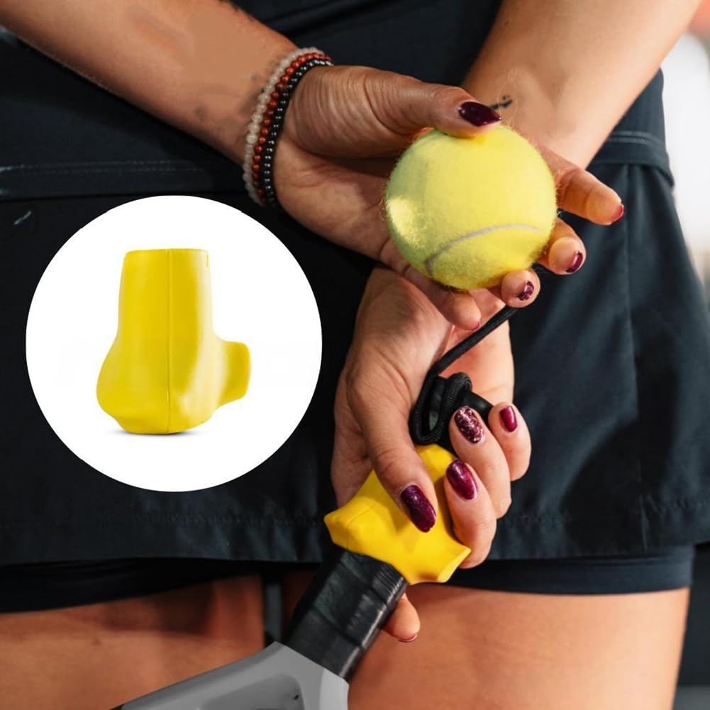 Corrector de Agarre para Raquetas de Tenis, Entrenador de Posición de la Mano para Jugadores de Pádel y Pickleball B