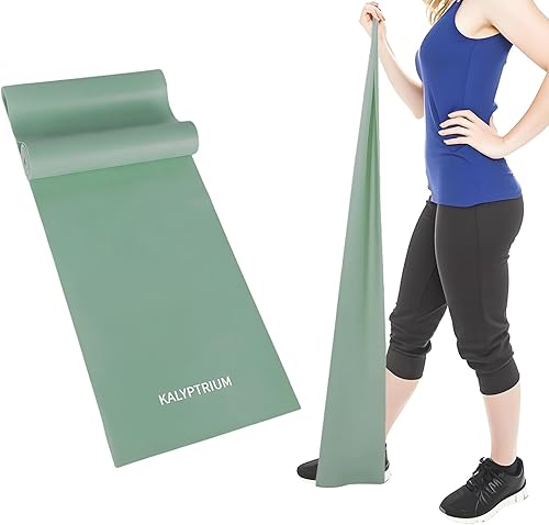 Bandas de resistencia para entrenamiento, bandas de ejercicio de látex natural para terapia física, estiramiento, yoga, pilates, entrenamiento de
