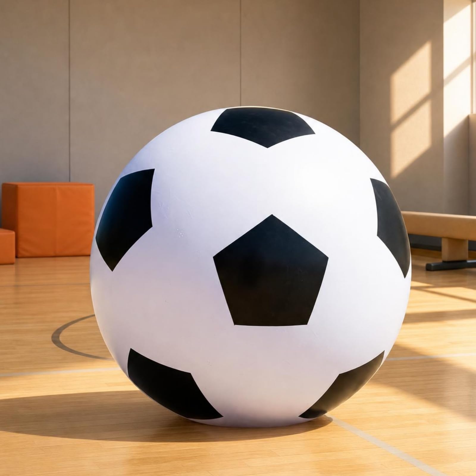 Inflable Juguete Balón Hinchable Bola Recreativa Esfera Gigante PVC Grueso con Superficie Suave y Firme Adecuada para Juegos Familiares Actividades Playa Patio Trasero