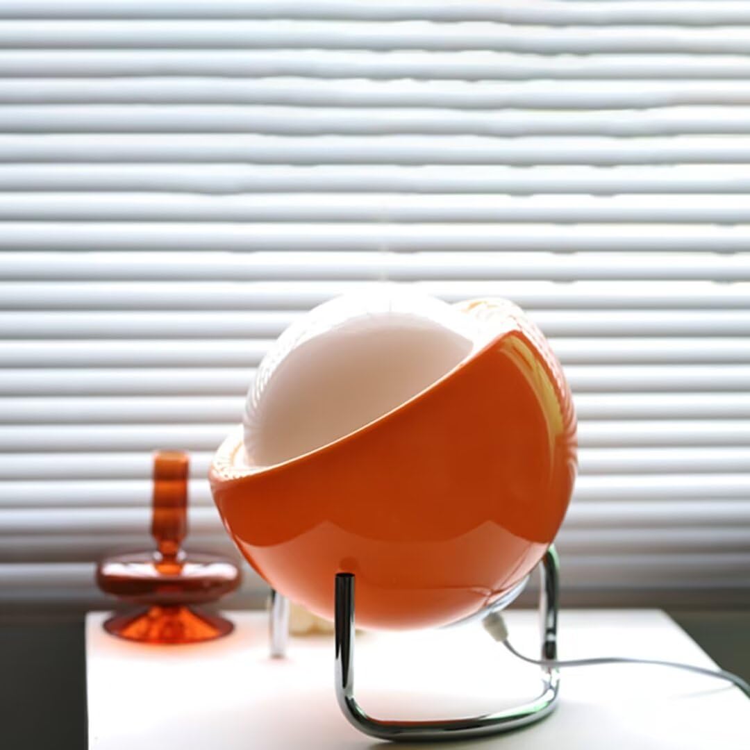 Lampada da tavolo creativa in vetro vintage Bauhaus Illuminazione da comodino Luce notturna per camera da letto, soggiorno