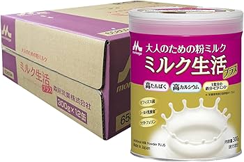 森永大人のための粉ミルクプラス300g×8缶 Amazon.co.jp: 森永乳業 大人のための粉ミルク ミルク生活プラス 300g