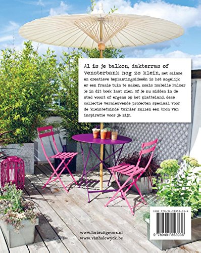Balkontuin: groente, fruit en bloemen op balkon en terras