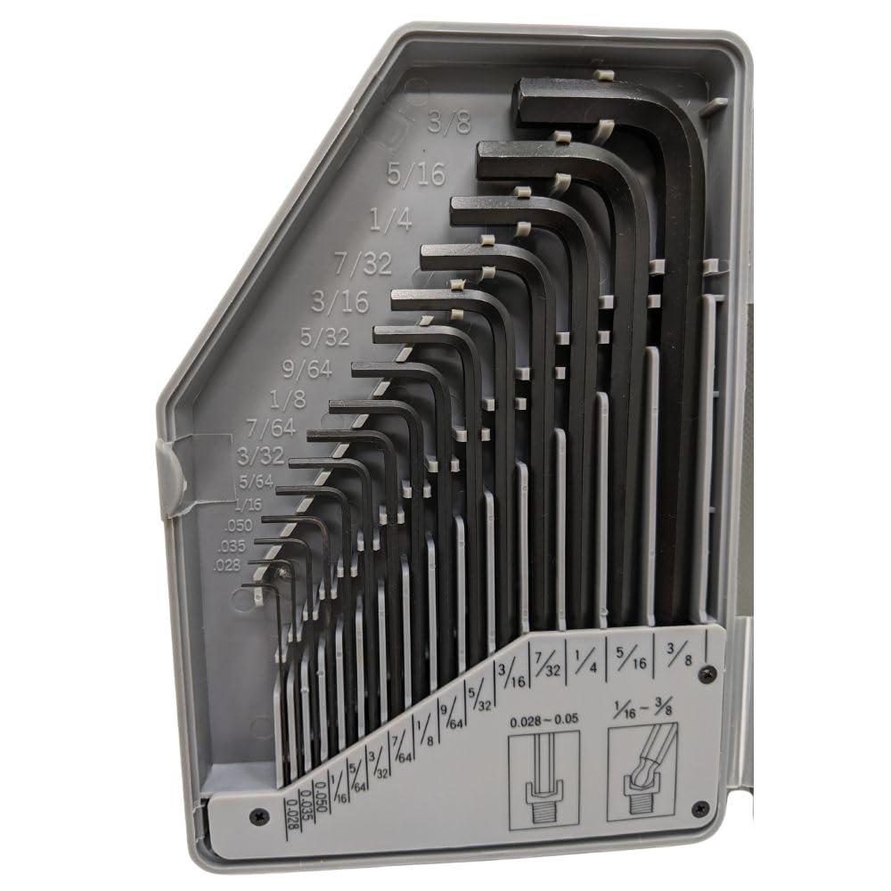 ARNDT Germany Metric & Imperial Ball End Allen Hex Keys Set of 30 PCS - Image 3