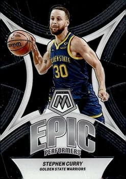 Amazon.com: 2023-24 Panini Mosaic NBA Epic Performers #14 Stephen