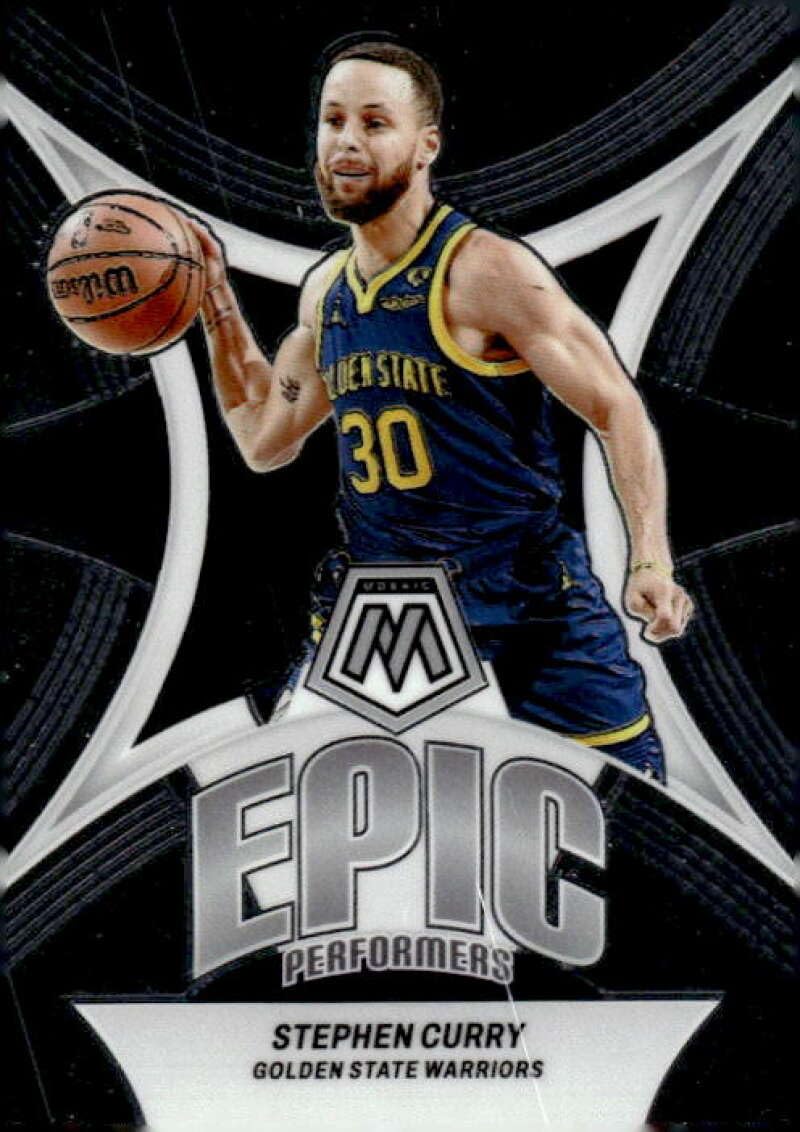 Amazon.com: 2023-24 Panini Mosaic NBA Epic Performers #14 Stephen