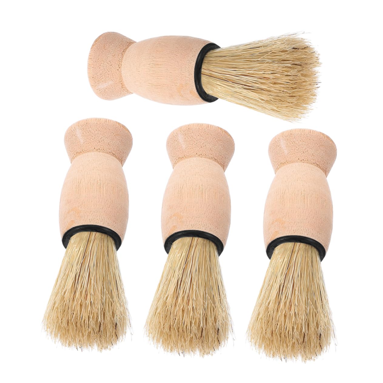 Healeved Men's Shaving Kit Beard Brush Hair Brush for Men Barber Equipment Beard Scrubber