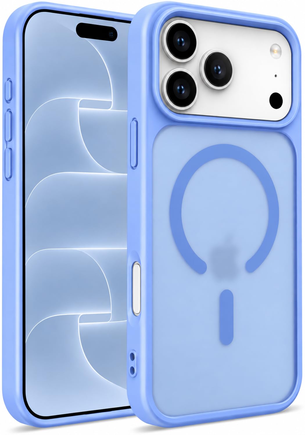 EGOTUDE for iPhone 18 Pro & iPhone 17 Pro Case, Frosted Translucent Matte Hard Back Cover Compatible with Mag-Safe (Burgundy) — Amazon image 12
