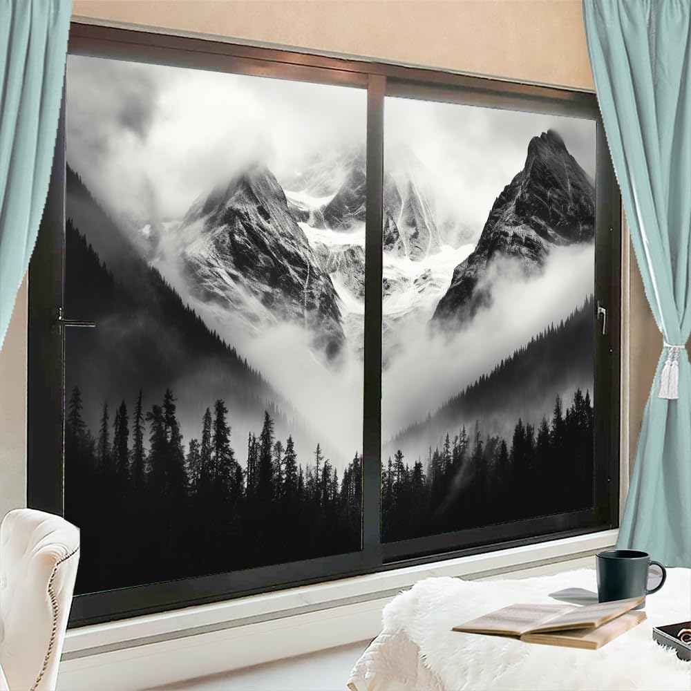 AMAZING WALL Fensterfolie Matt – Buntglas-Look In Violett, Sichtschutz Für Bad & Büro (30,2 X 100,1 Cm)