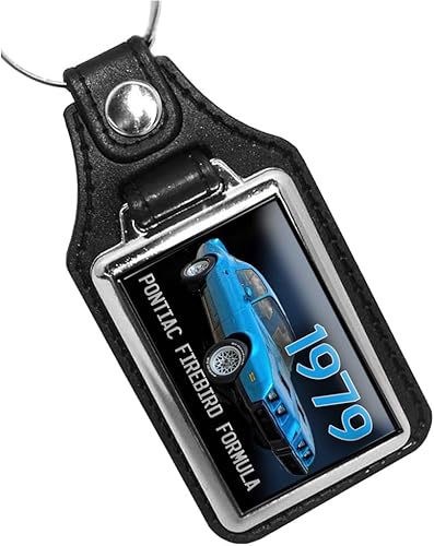 Brotherhood 1979 Pontiac Firebird Formula Llavero Llavero Llavero para Hombre Heavy Duty Car Llavero para Hombres y Mujeres