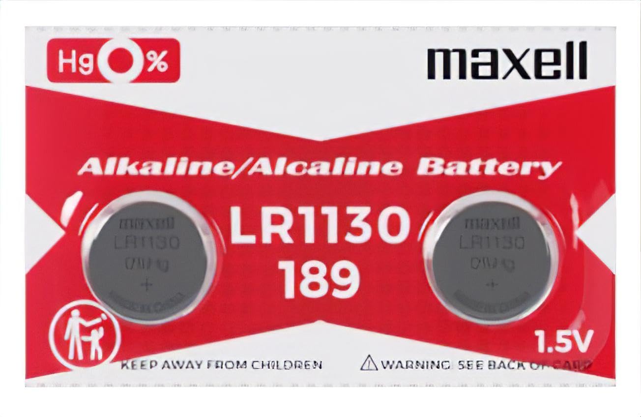Amazon | 日立マクセル ボタン電池 LR1130 2個 (LR54、389A、189互換