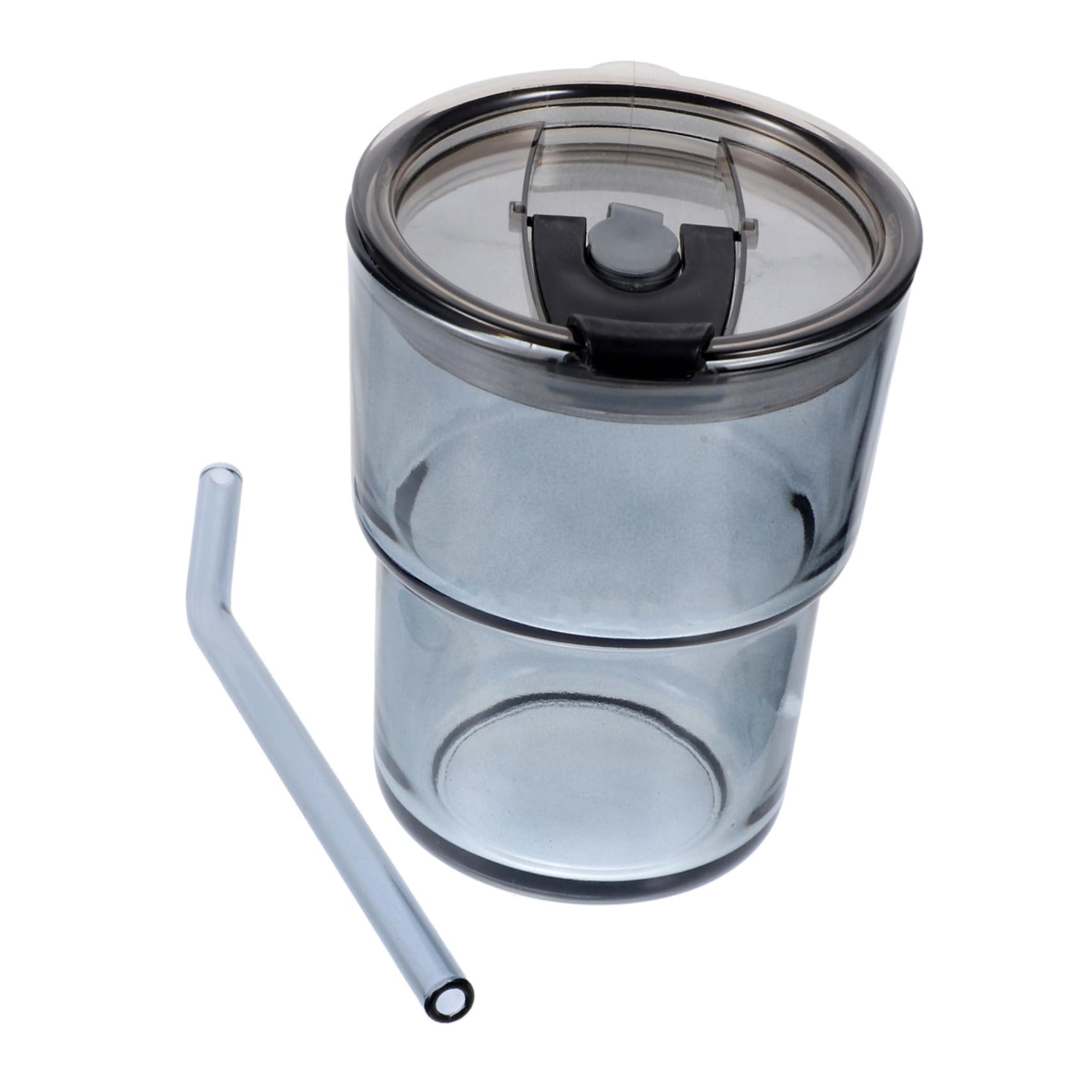 Garneck Iced Coffee Glass Coffee Cup with Lid Drinking Glasses Travel Coffee Mugs Coffee Mugs with Lid Iced Tea Cup Coffee Mug with Lid Clear Coffee Mugs Iced Coffee Cups Clear Coffee Cups