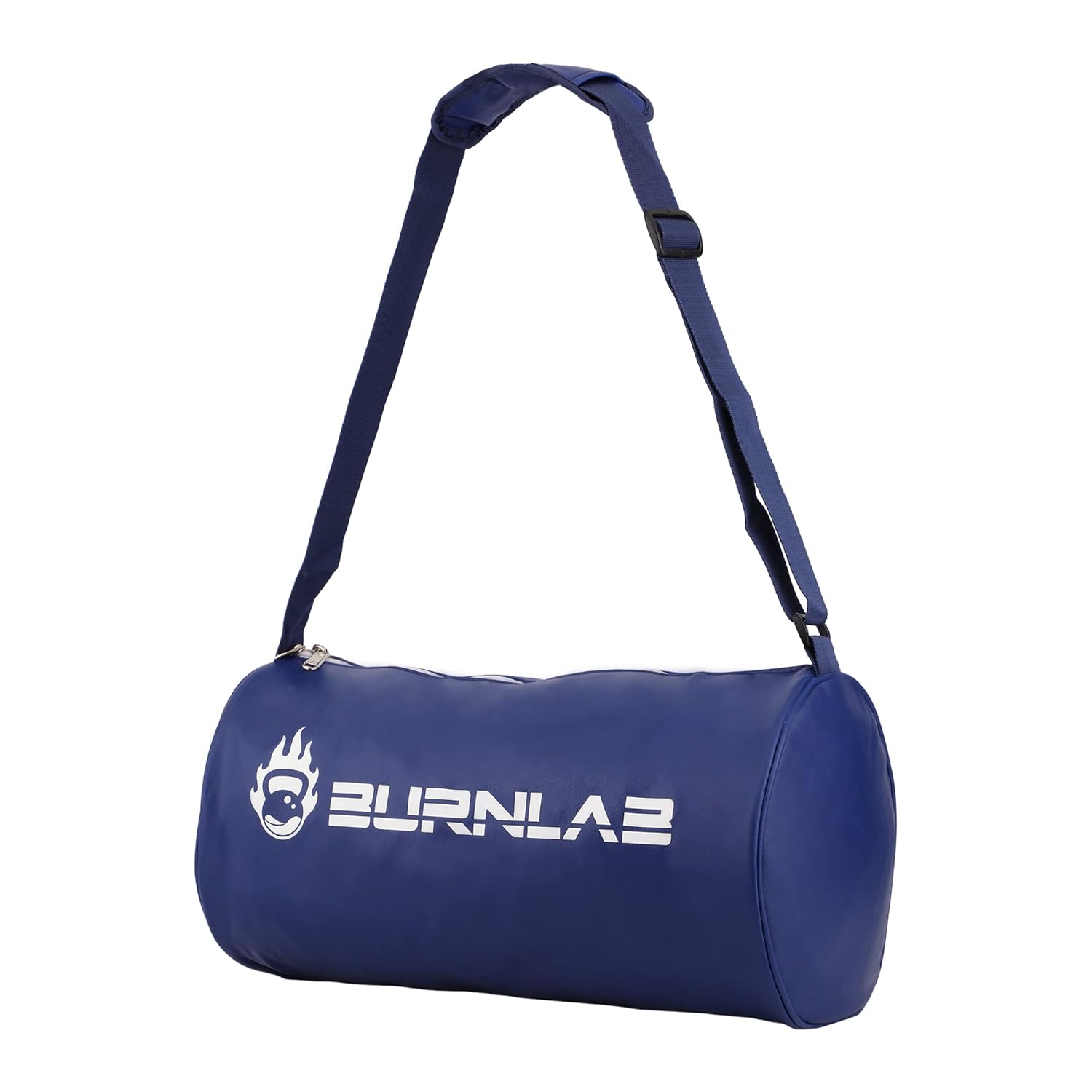 Burnlab Faux Leather Gym Bag (Blue) Burnlab Faux Leather Gym Bag (Blue)