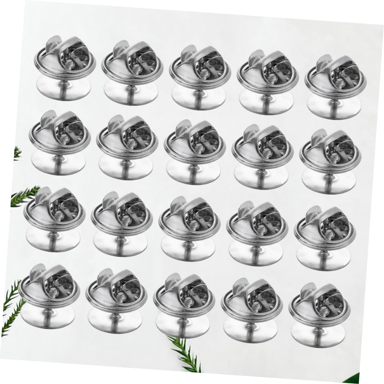 SHINEOFI 300piezas Alfileres De y Remaches De Base De Níquel Para Manualidades y Joyas