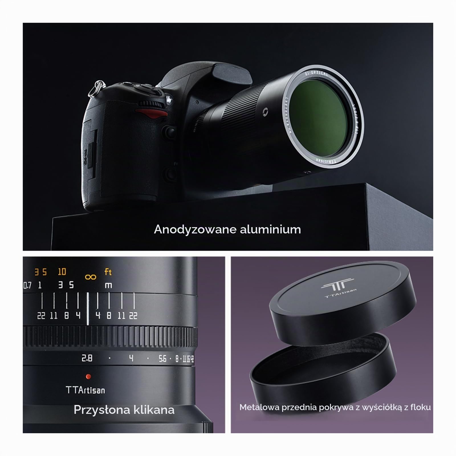 TTARTISAN Obiektyw Makro 100 mm F2.8 E-Mount Full Frame 2x